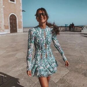 Zimmermann Whitewave Laced Flip Dress